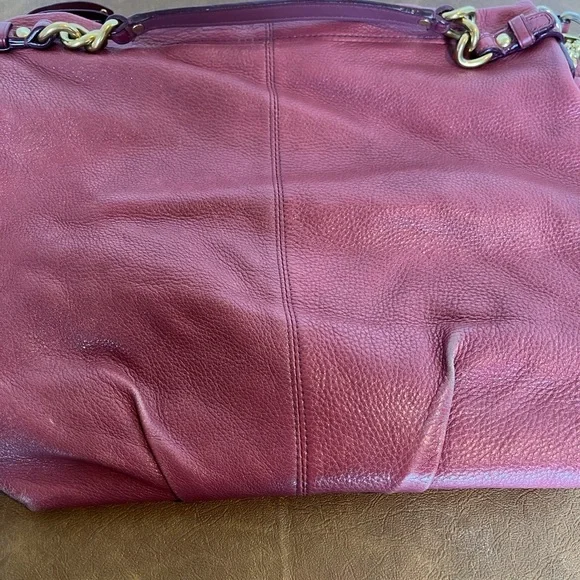 Coach Pebbled Leather Hobo Shoulder Bag - Picture 8 of 15
